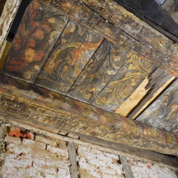 28.05.2024 Syndikatshof Verden, restauratorische Untersuchungen