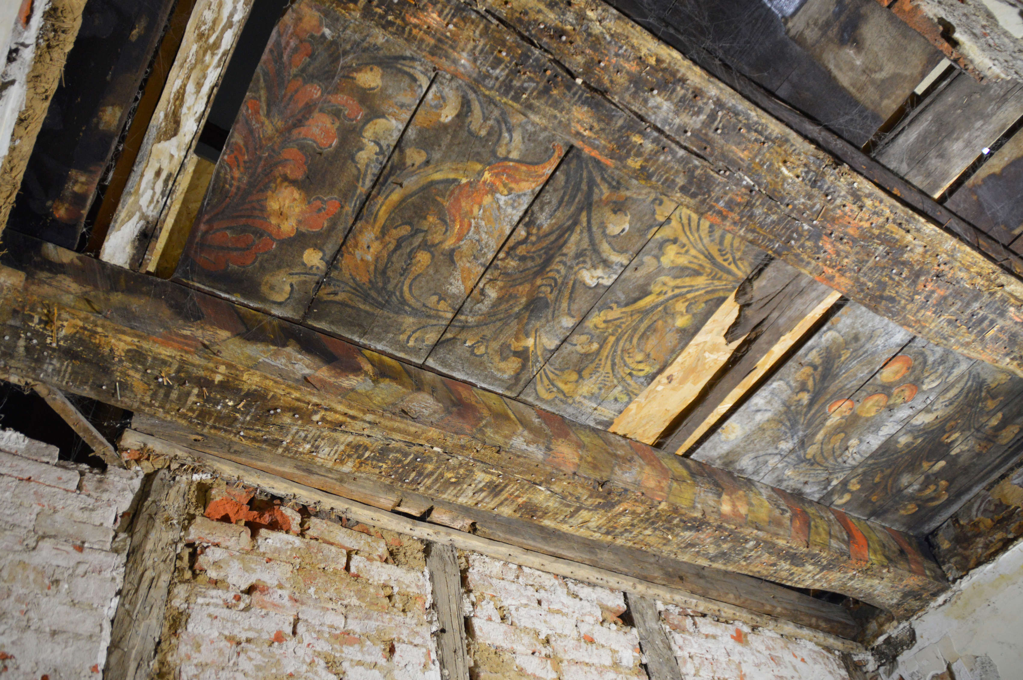28.05.2024 Syndikatshof Verden, restauratorische Untersuchungen