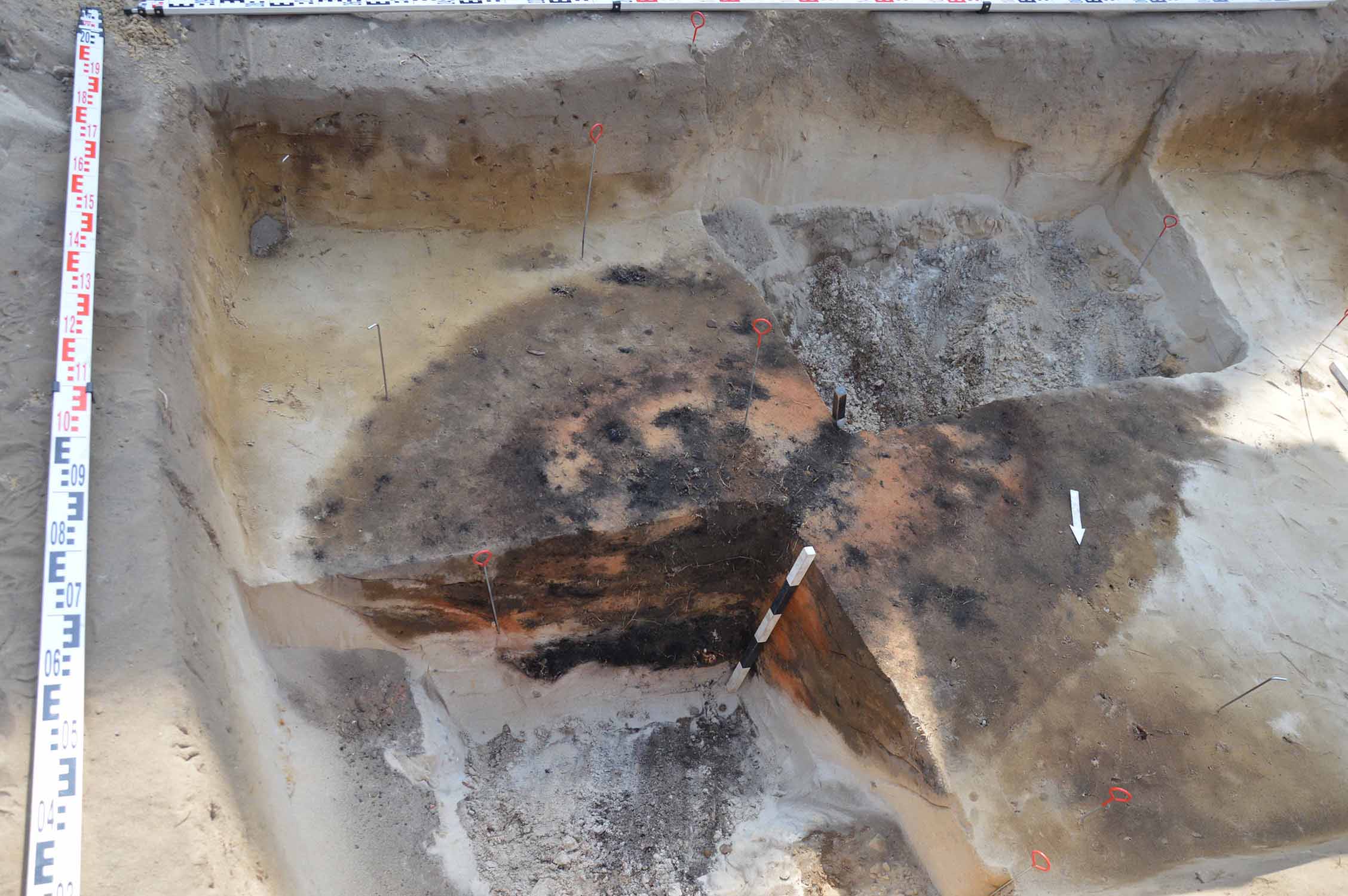 Margarethenhof BRB-Plaue, Archäologische Baugrunduntersuchung